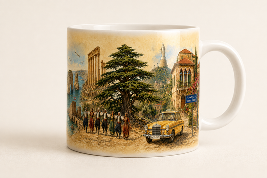 Lebanese Heritage Mug 🇱🇧