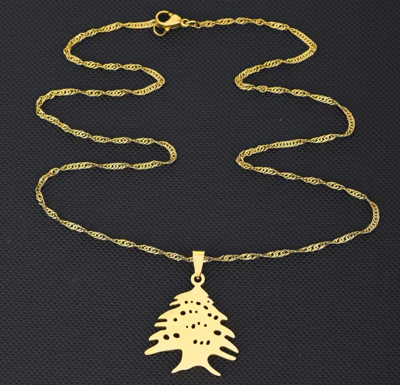 Lebanon Cedar necklace